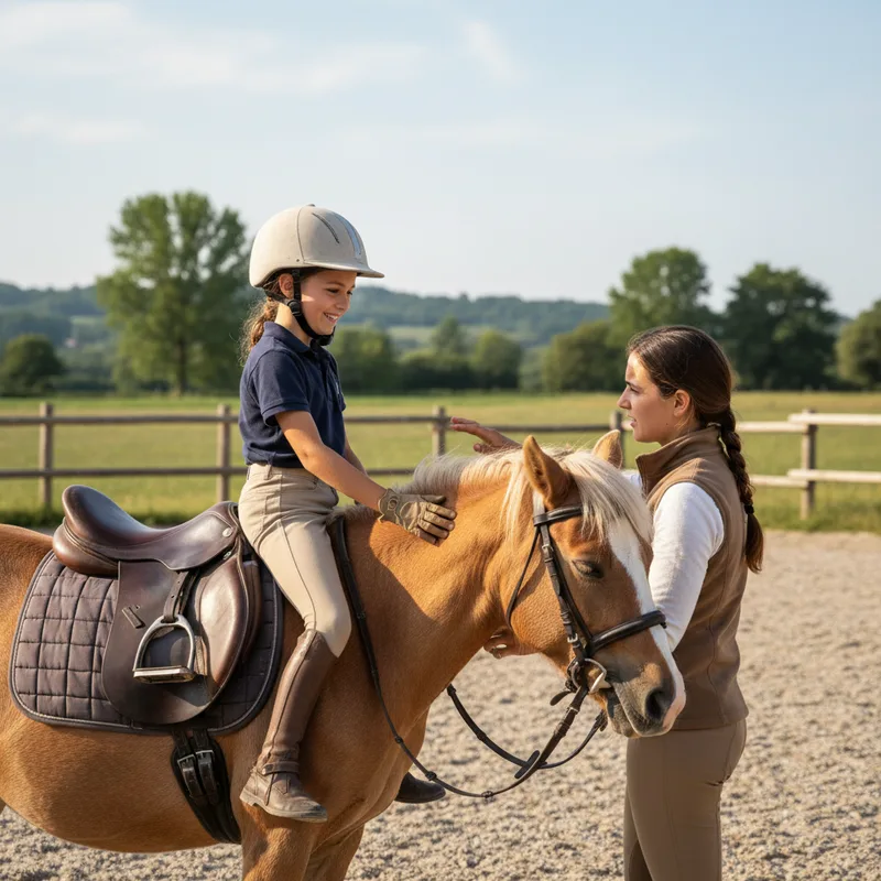 Débutant équitation : guide complet pour commencer à cheval en club